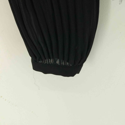 ザラ ZARA プリーツシフォントップス レディース import:L