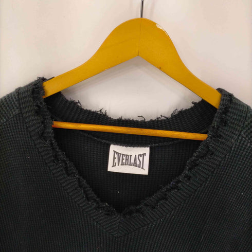 エバーラスト EVERLAST ダメージ加工ワッフルニットベスト レディース