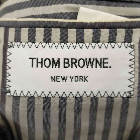 トムブラウン THOM BROWNE 金ボタン紺ブレザージャケット メンズ 1