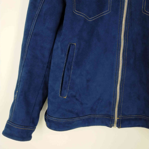 ザラマン ZARA MAN スェードジップジャケット メンズ import:L