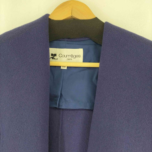 クレージュ courreges フーデッドガウンコート レディース 9AR