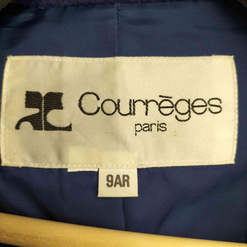 クレージュ courreges フーデッドガウンコート レディース 9AR