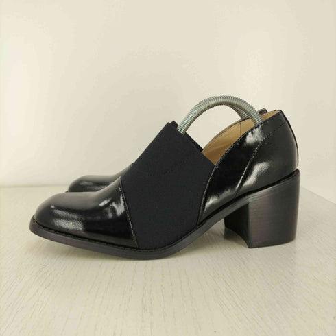 クラネ CLANE WIDE GORE FLAT SHOES ワイドゴア フラットシューズ レディース 38