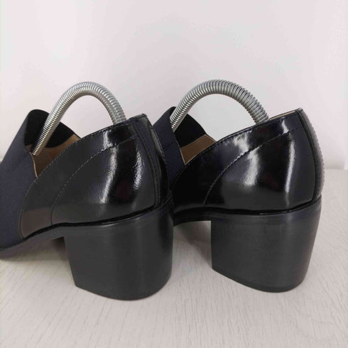 クラネ CLANE WIDE GORE FLAT SHOES ワイドゴア フラットシューズ レディース 38