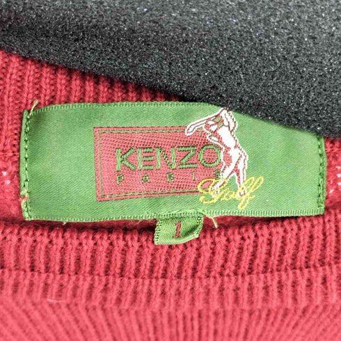 ケンゾー KENZO フロントロゴニット レディース JPN:1