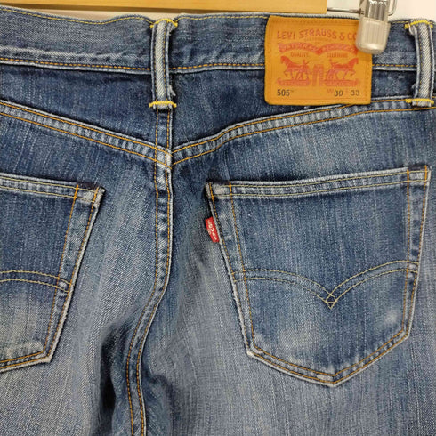リーバイス Levis 505 インディゴデニムパンツ メンズ W30/L33