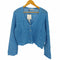 ザラ ZARA Bijou Button Mesh Knit Cardigan ビジュー ボタン メッシュ ニット カーディガン レディース import:M