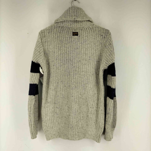 ジースターロー G-STAR RAW ショールカラー ボーダーカーディガン メンズ import:M