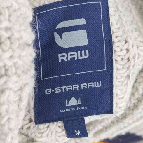ジースターロー G-STAR RAW ショールカラー ボーダーカーディガン メンズ import:M