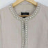 マンゴ MANGO ビジューテープ ジャガードノーカラージャケット レディース import:XS