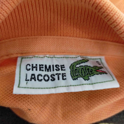 ラコステ LACOSTE ワンポイントワッペン ポロシャツ メンズ JPN:3