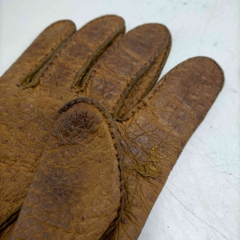 レッケル roeckl 80S Peccary Leather ペッカリー レザー グローブ メンズ