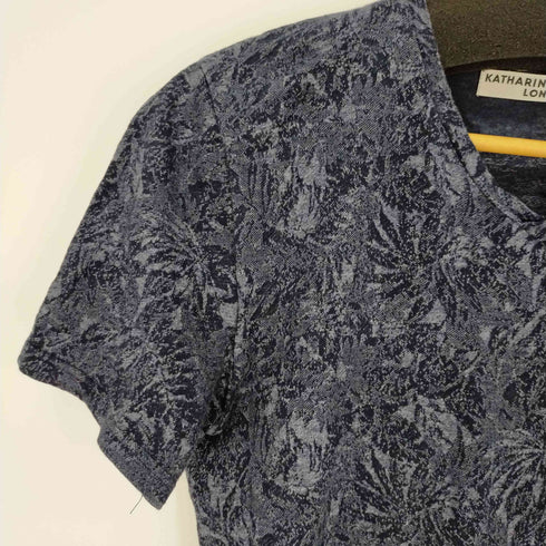 キャサリンハムネットロンドン KATHARINE HAMNETT LONDON フラワー総柄Vネックカットソー レディース import:M