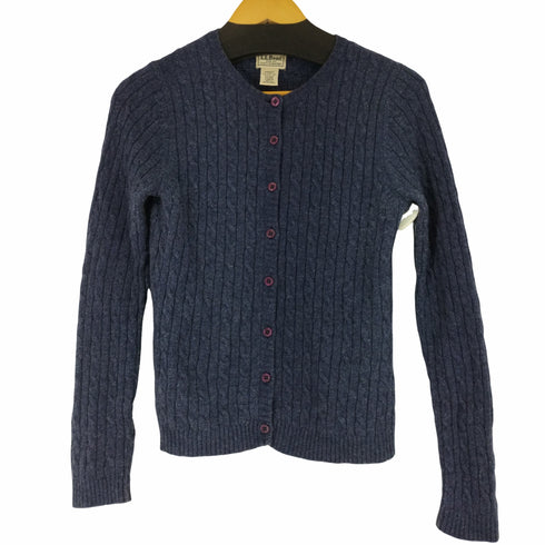 エルエルビーン L.L.Bean ケーブルカーディガン レディース XS-REG
