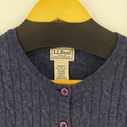 エルエルビーン L.L.Bean ケーブルカーディガン レディース XS-REG