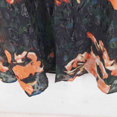 ゲス GUESS Lisbeth Floral Print Maxi Shirt Dress レディース import:S