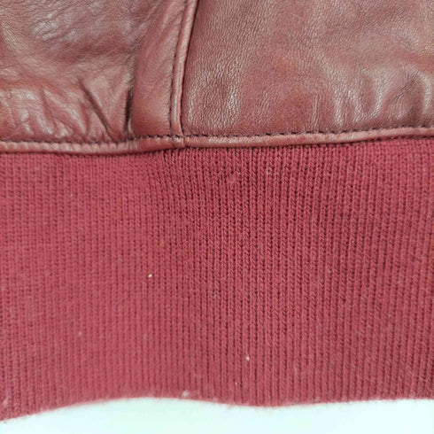シャマ shama カウレザーブルゾン メンズ US:40