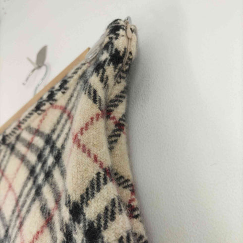 バーバリーロンドン BURBERRY LONDON イタリア製 ノバチェック ウールスカート レディース US 4