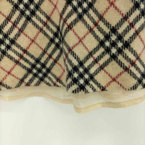 バーバリーロンドン BURBERRY LONDON イタリア製 ノバチェック ウールスカート レディース US 4