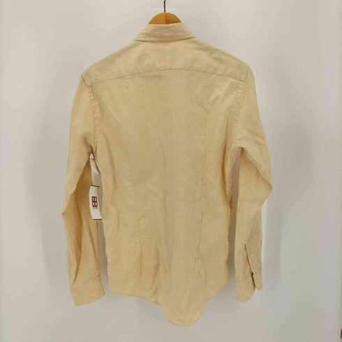 ユナイテッドアローズグリーンレーベルリラクシング UNITED ARROWS green label relaxing NM ストレッチ フレンチリネン シャンブレー ボタンダウン シャツ メンズ JPN:M
