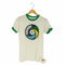 チャンピオン Champion 70s USA製 バータグ フロントプリント リンガーTシャツ メンズ import:S