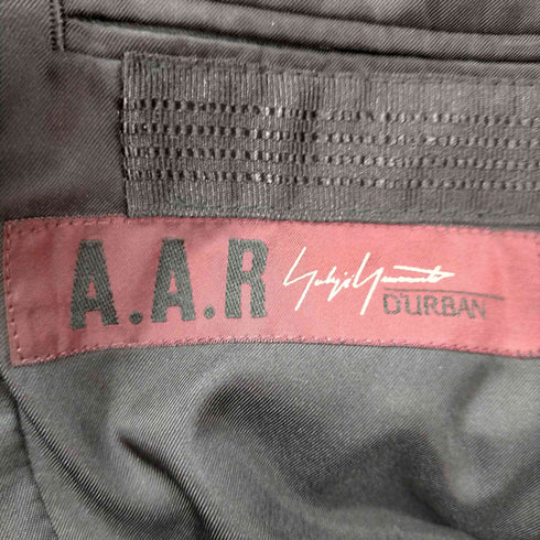 ヨウジヤマモト ダーバン アール Yohji Yamamoto DURBAN A.A.R ウール テーラードジャケット スラックスパンツ セットアップ メンズ