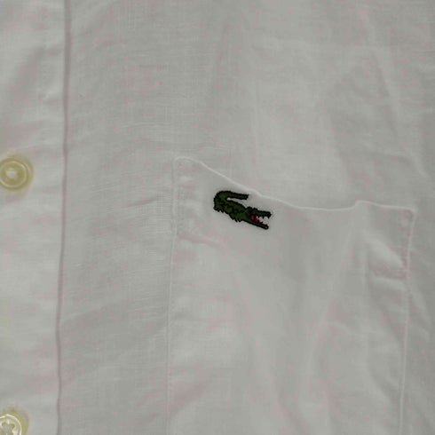 ラコステ LACOSTE ボタンダウン リネン シャツ メンズ 5