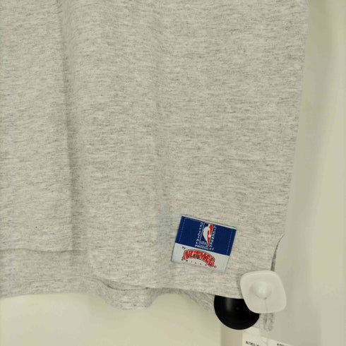 ナツメグ NUTMEG 90s USA製 シングルステッチ NBA チームロゴプリント ポケットTシャツ メンズ import:L