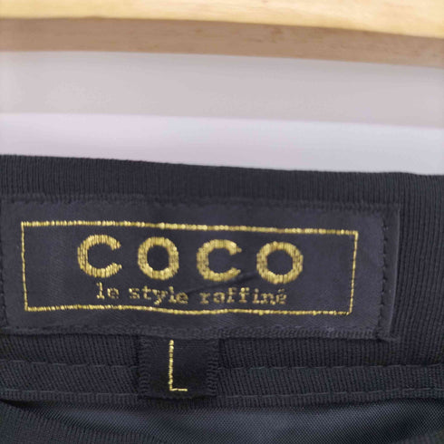 COCO le style raffine フラワー デザイン スカート レディース JPN:L