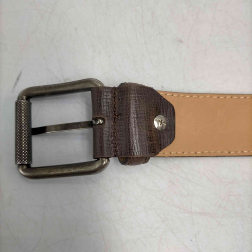VENETA CINTURE イタリア製 Genuine Leather 本革 スエード レザー ベルト メンズ 100-115
