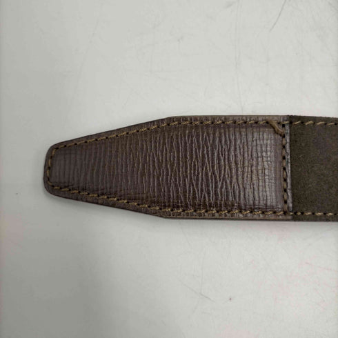 VENETA CINTURE イタリア製 Genuine Leather 本革 スエード レザー ベルト メンズ 100-115