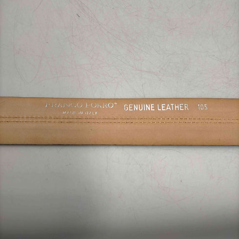 FRANCO PORRO イタリア製 Genuine Leather 本革 レザー ベルト メンズ 105