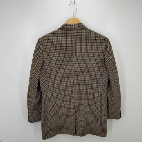 Isetan Traditional シングル3B チェック テーラードジャケット メンズ