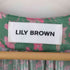 リリーブラウン Lily Brown パッチワークフラワーワンピース レディース ONE SIZE