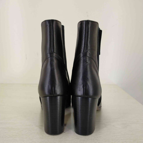 ランバンコレクション LANVIN COLLECTION ヒールアップサイドゴアショートブーツ レディース 22 1/2