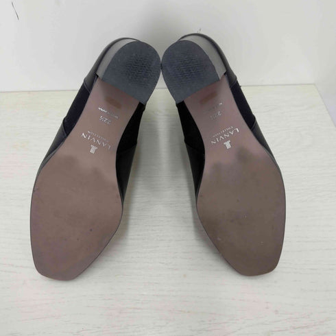 ランバンコレクション LANVIN COLLECTION ヒールアップサイドゴアショートブーツ レディース 22 1/2