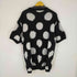 ワイズ Ys HALF SLEEVE KNIT TOPS / DOTS JACQUARD (BLACK) メンズ 3