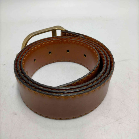 アンダーソンズ Andersons イタリア製 REAL LEATHER トップ式バックル レザー ベルト メンズ 90