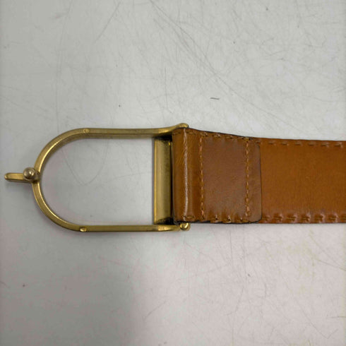 アンダーソンズ Andersons イタリア製 REAL LEATHER トップ式バックル レザー ベルト メンズ 90