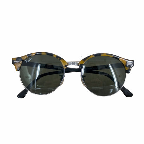 レイバン Ray-Ban クラブラウンド レオパードサングラス メンズ