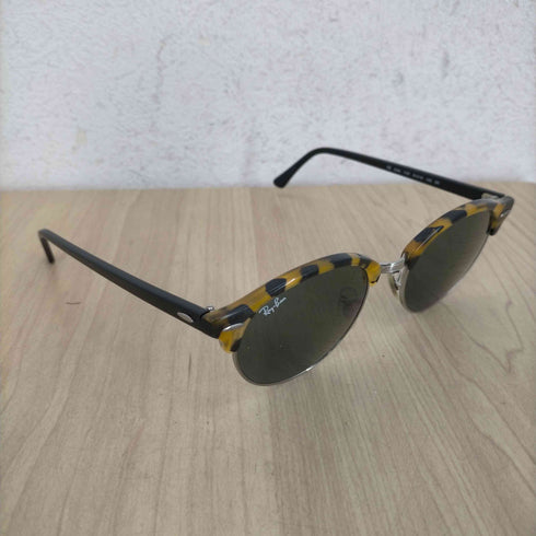レイバン Ray-Ban クラブラウンド レオパードサングラス メンズ