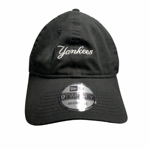 ニューエラ NEW ERA 9 TWENTY ADJUSTABLE SCRIPT LOGO 刺繍 6パネル キャップ メンズ
