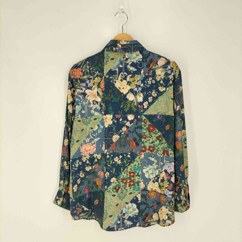 ザラ ZARA SATIN EFFECT SHIRT サテンエフェクトシャツ レディース import:S