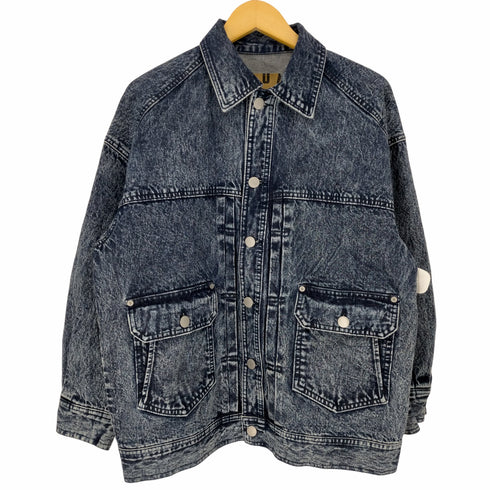 ページボーイ PAGEBOY 21SS BIG Gジャン ケミカル ウォッシュ デニム レディース FREE