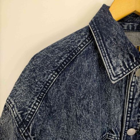 ページボーイ PAGEBOY 21SS BIG Gジャン ケミカル ウォッシュ デニム レディース FREE