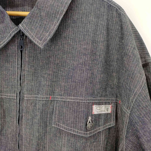 - Rocawear 00S B系 ジップアップデニムジャケット ビッグサイズ ロカウェア メンズ XL