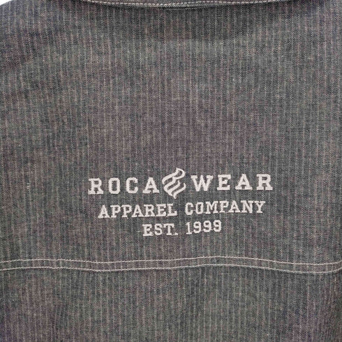 - Rocawear 00S B系 ジップアップデニムジャケット ビッグサイズ ロカウェア メンズ XL