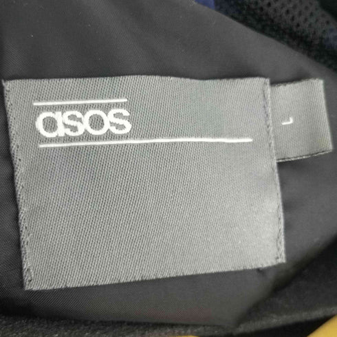 エイソス asos フーデットナイロンジャケット メンズ L