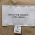 ビューティーアンドユースユナイテッドアローズ BEAUTY & YOUTH UNITED ARROWS 22SS タフタステンカラーコート メンズ JPN:S