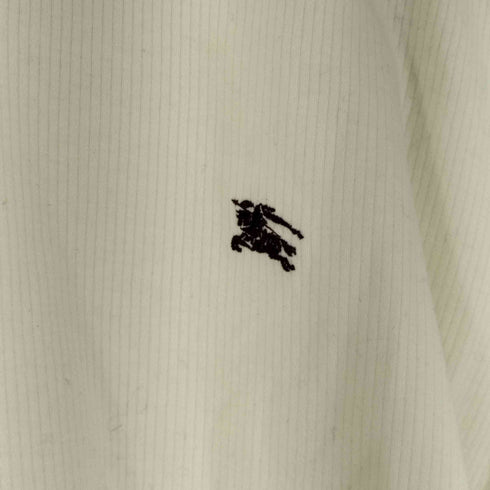 バーバリーブラックレーベル BURBERRY BLACK LABEL ロゴ刺繍ヘンリーネックTシャツ メンズ 2